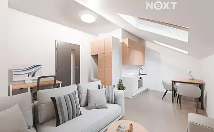 Prodej bytu 1+kk 27 m², Kolmá, Praha 9 - Vysočany