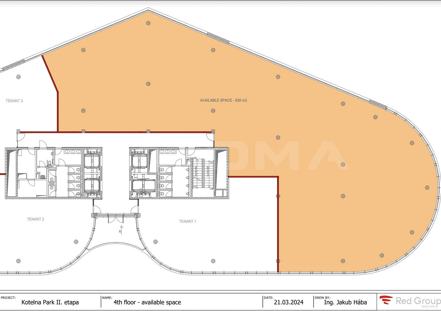 Pronájem kanceláře 872 m² – fotografie 3