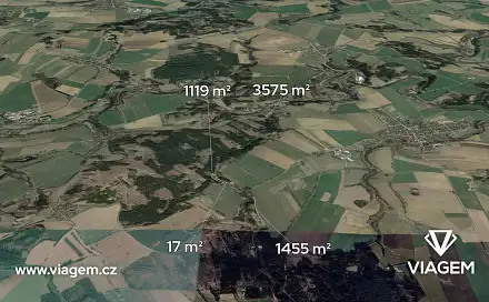 Prodej lesa 6 166 m², Červená Řečice, okres Pelhřimov