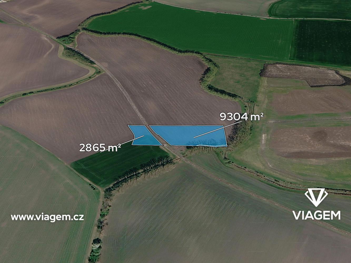 Prodej pole 1 521 m²