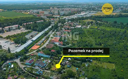 Prodej stavebního pozemku 1 240 m², Pardubice - Bílé Předměstí