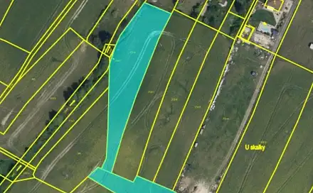 Prodej pole 6 252 m², Jankovice, okres Pardubice