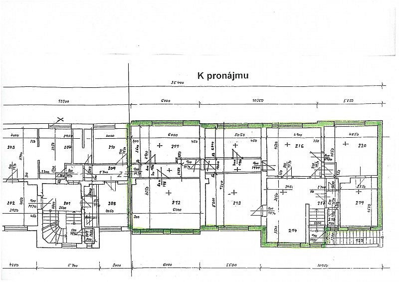 Pronájem kanceláře 196 m² — photo 3