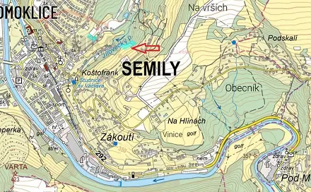 Prodej louky 3 583 m², Semily