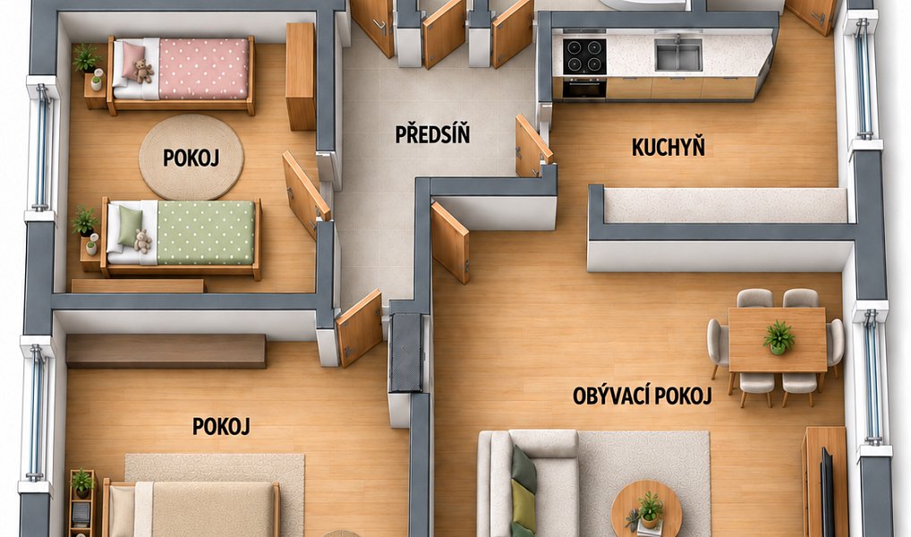 Prodej bytu 3+1 67 m², Lísek – náhled fotky 23
