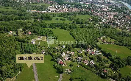 Prodej stavebního pozemku 1 500 m², Lomená, Děčín - Děčín XXV-Chmelnice