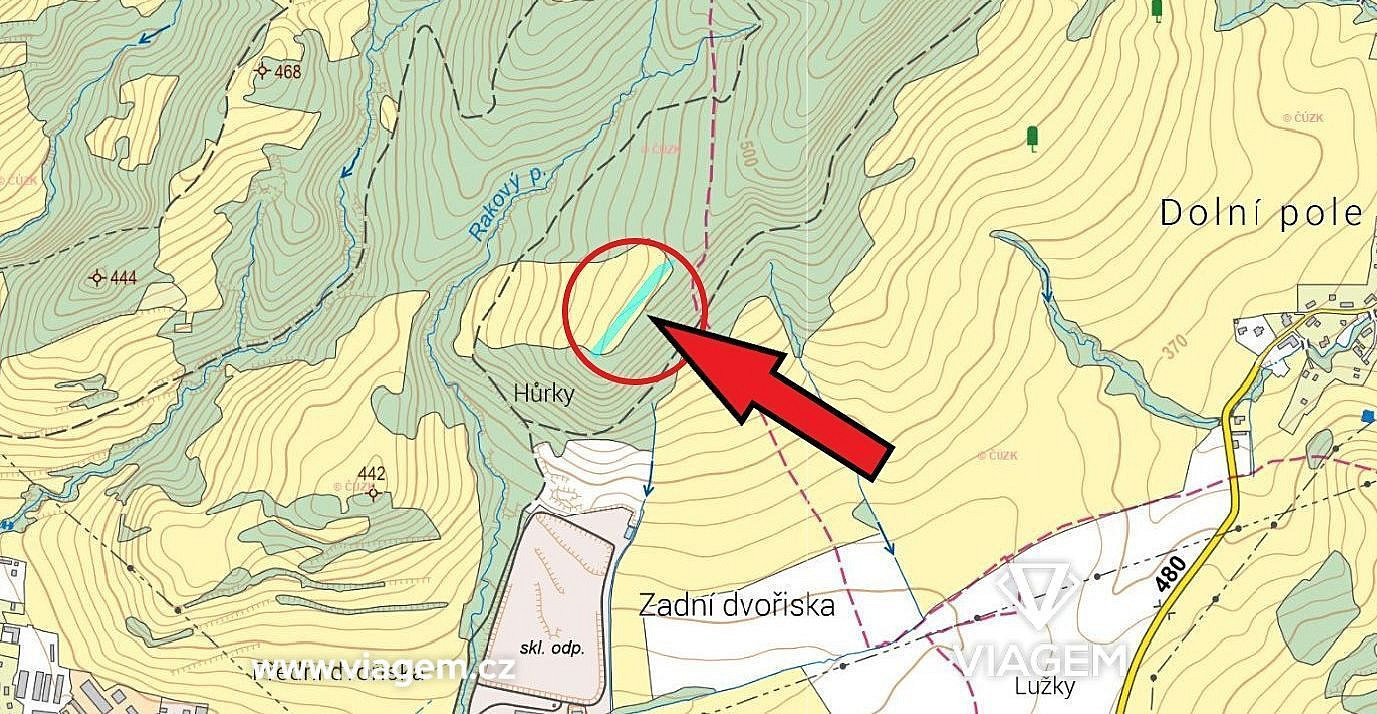 Prodej pole 1 872 m² – fotografie 3