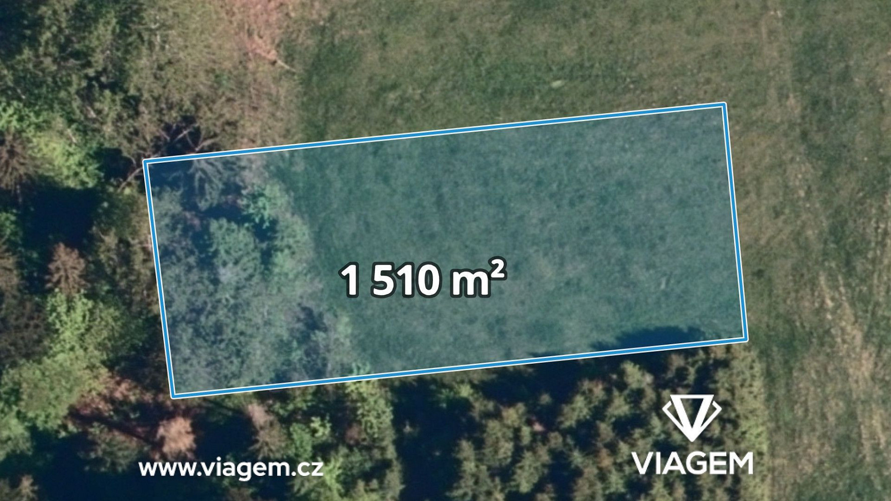 Prodej pole 1 510 m²