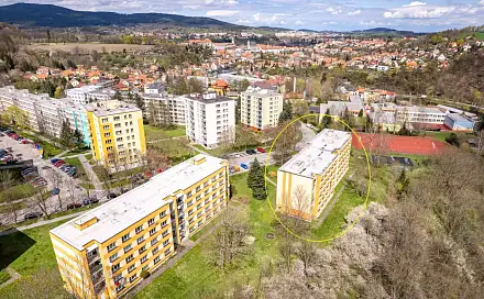 Pronájem bytu 3+1 80 m², Sídliště Plešivec, Český Krumlov - Plešivec