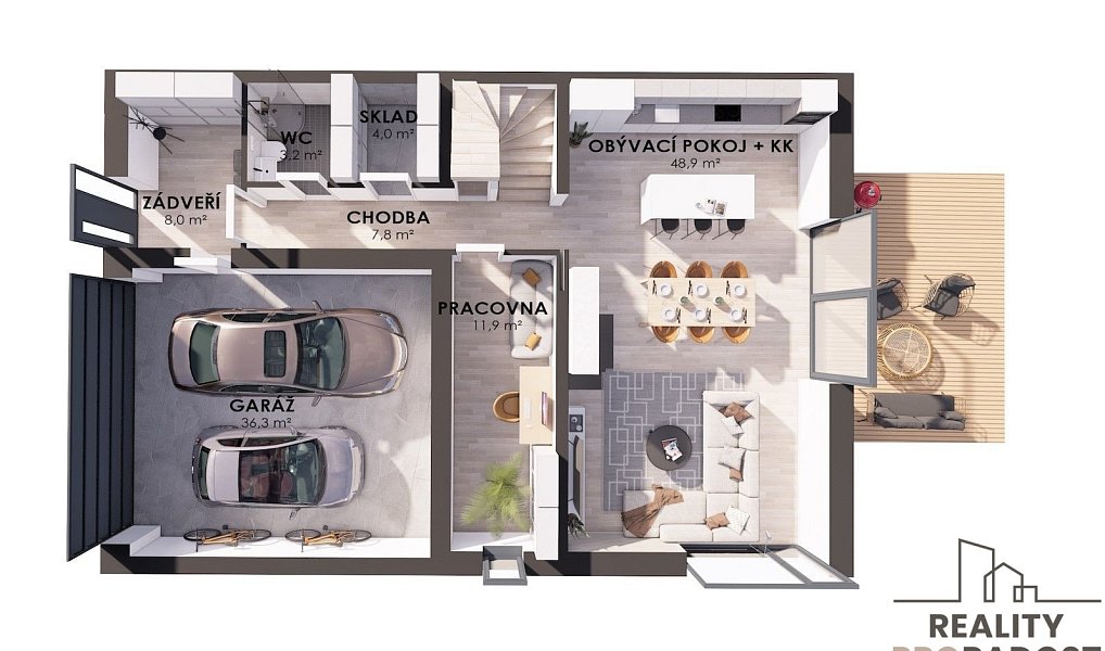 Prodej domu 238 m² s pozemkem 608 m², Medlov – náhled fotky 24