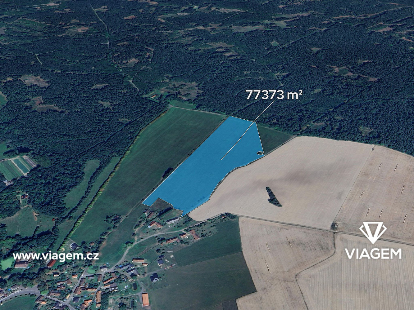 Prodej pole 2 686 m²
