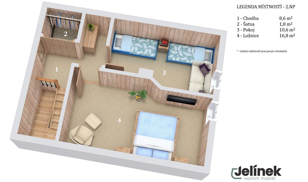 Prodej chaty/chalupy 70 m² s pozemkem 1 402 m², Pustá Rybná – náhled fotky 27
