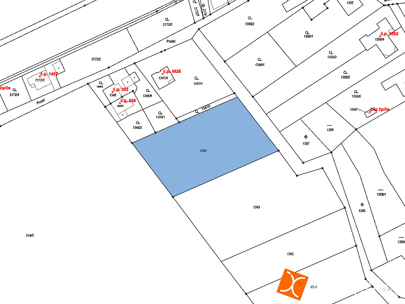 Prodej stavebního pozemku 506 m² – fotografie 2