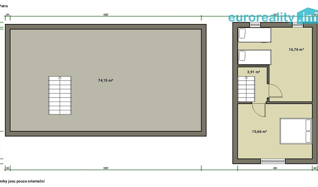 Prodej chaty/chalupy 70 m² s pozemkem 527 m², Cheb – náhled fotky 7