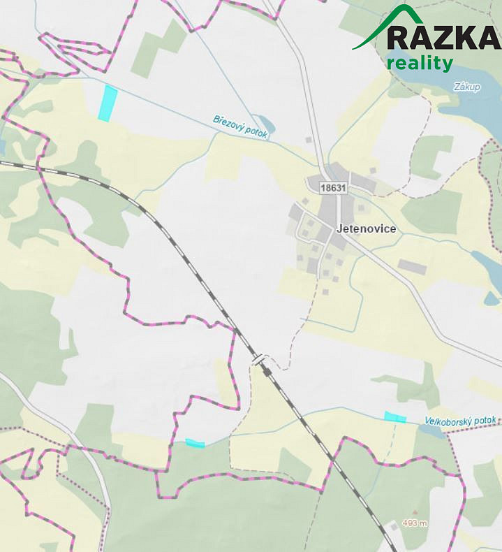 Prodej pole 12 986 m², Velký Bor