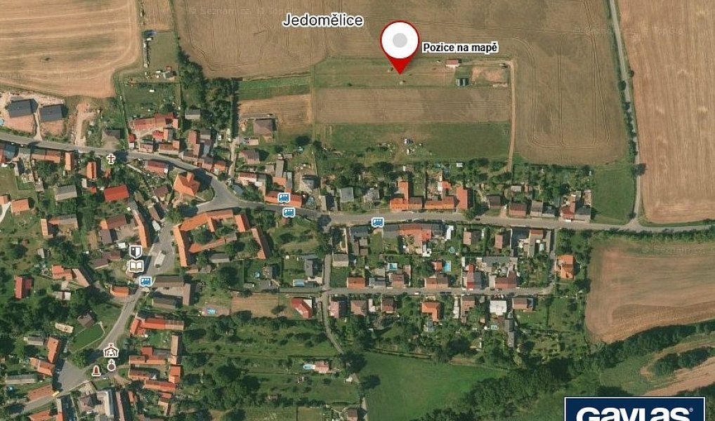 Prodej pole 3 178 m², Jedomělice – náhled fotky 3