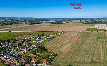 Prodej pole 26 830 m², Jamné, okres Jihlava