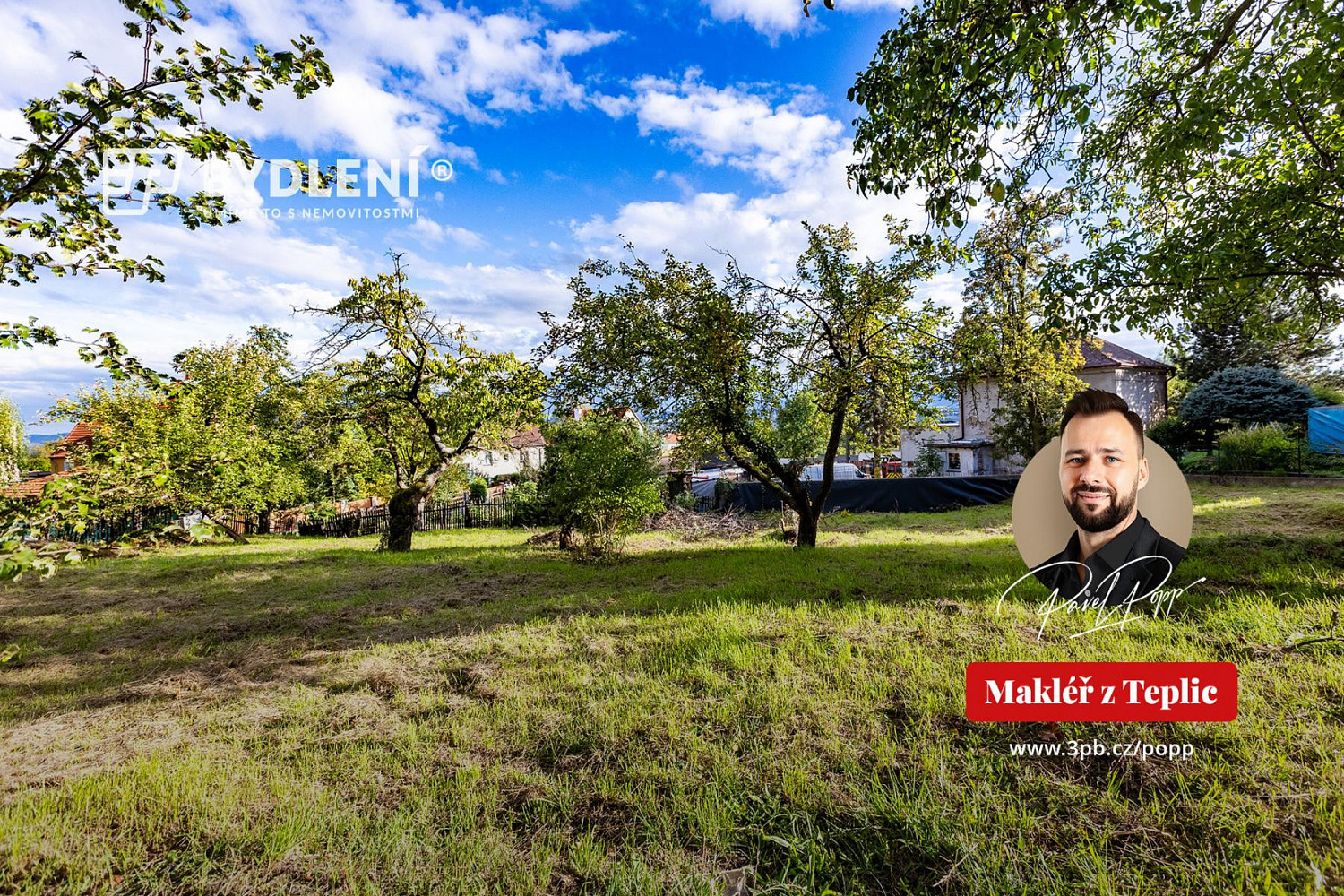 Prodej stavebního pozemku 1 117 m²