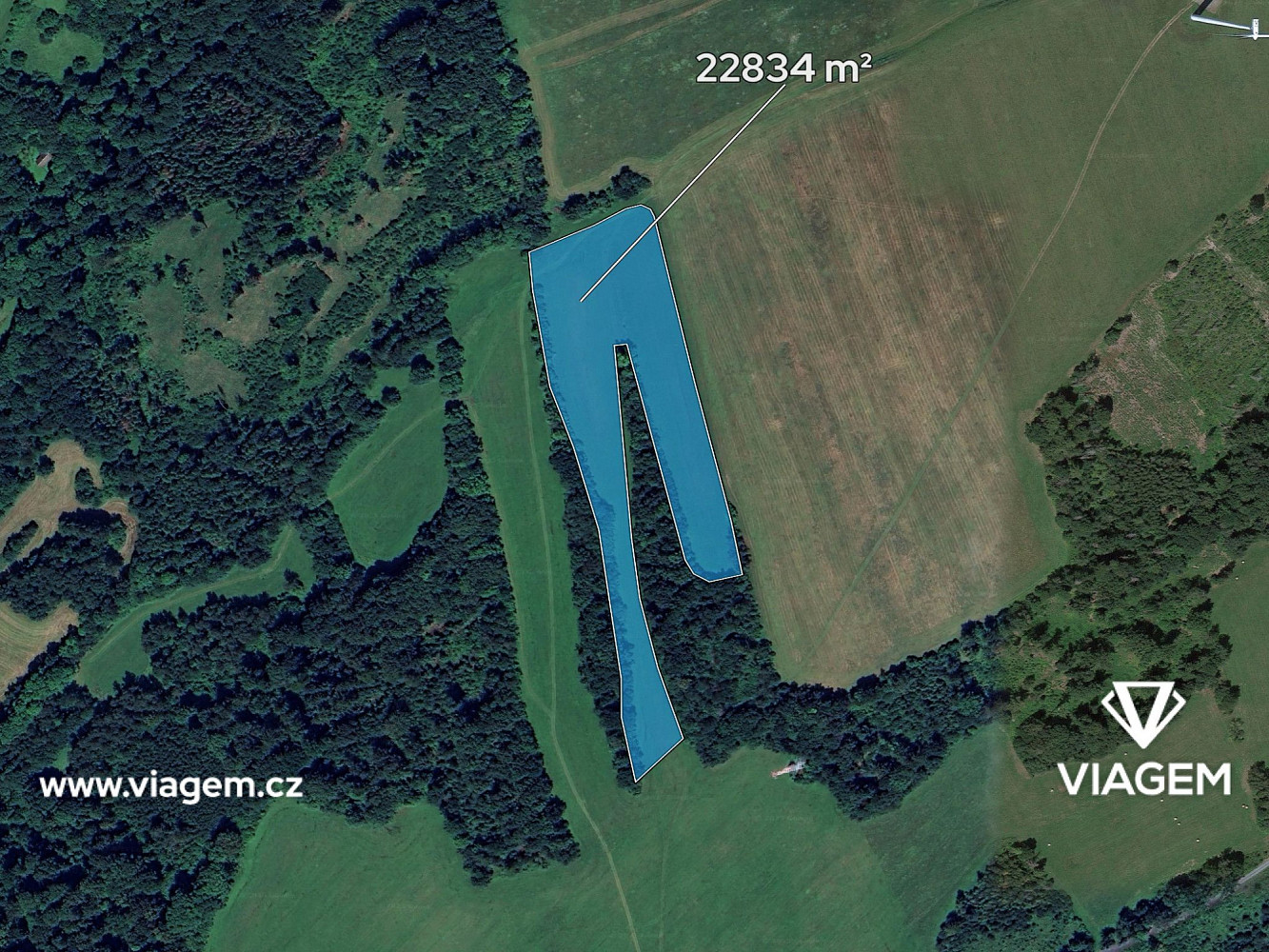 Prodej pole 15 222 m² – fotografie 2