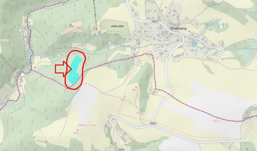 Prodej lesa 12 043 m², Dobřany – náhled fotky 10
