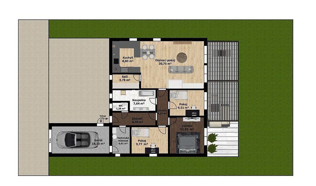 Prodej domu 158 m² s pozemkem 525 m², Ostrava – náhled fotky 21