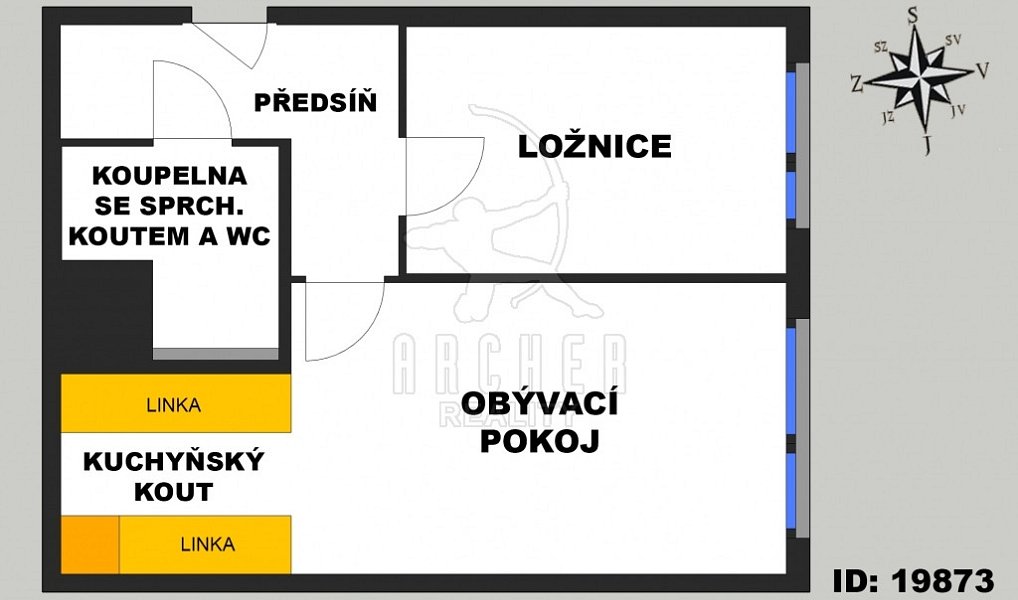 Prodej bytu 2+kk 42 m², Praha – náhled fotky 6