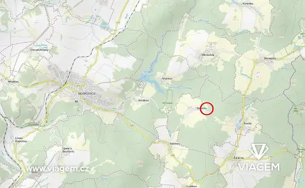 Prodej stavebního pozemku 1 340 m², Velenov, okres Blansko