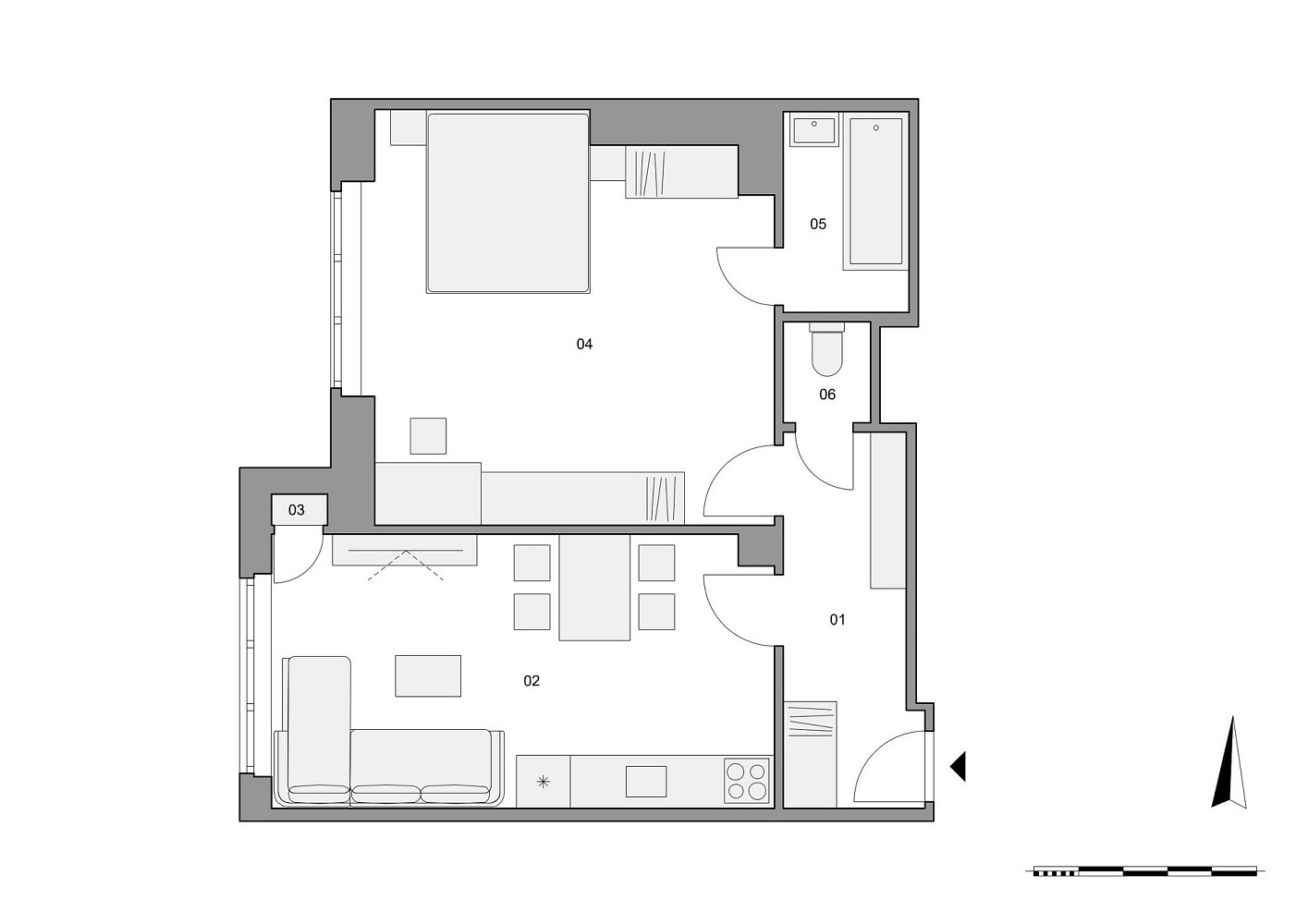 Prodej bytu 2+kk 51 m² – fotografie 5