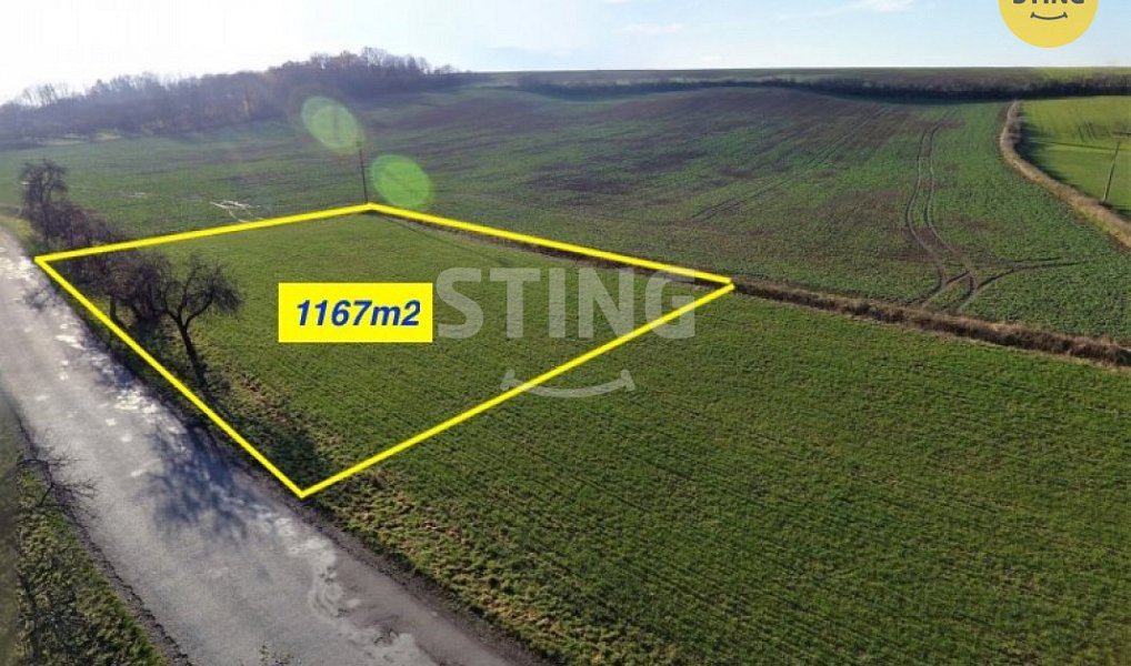 Prodej stavebního pozemku 1 167 m², Lozice – náhled fotky 2