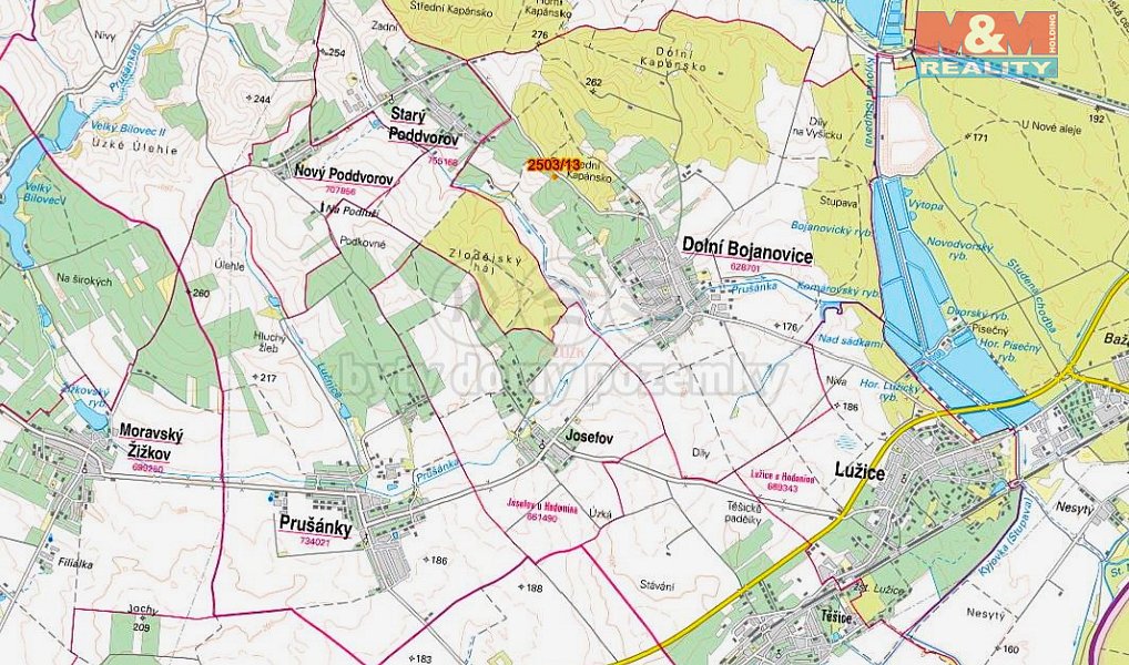 Prodej pole 300 m², Dolní Bojanovice – náhled fotky 5