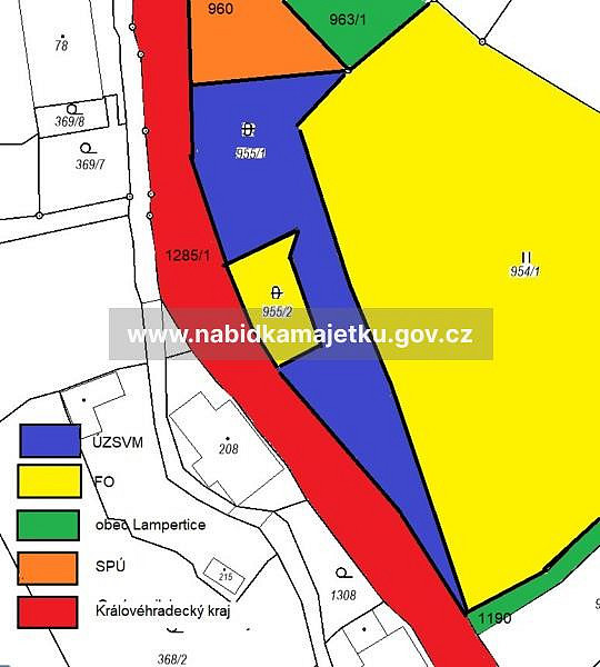 Prodej pozemku 980 m² – fotografie 5
