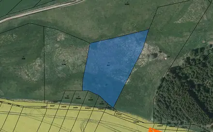 Prodej pozemku 192 m², Kněžice, okres Jihlava