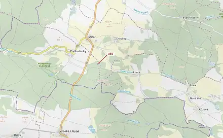 Dražba lesa 1 924 m², Žďár