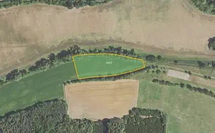 Prodej pole 7 890 m², Milý, okres Rakovník