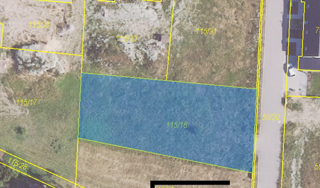 Prodej stavebního pozemku 967 m², Červený Újezd – náhled fotky 8