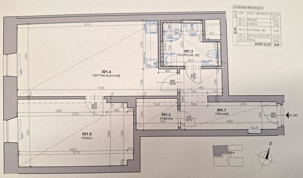 Pronájem bytu 2+kk 57 m², Žamberk – náhled fotky 15