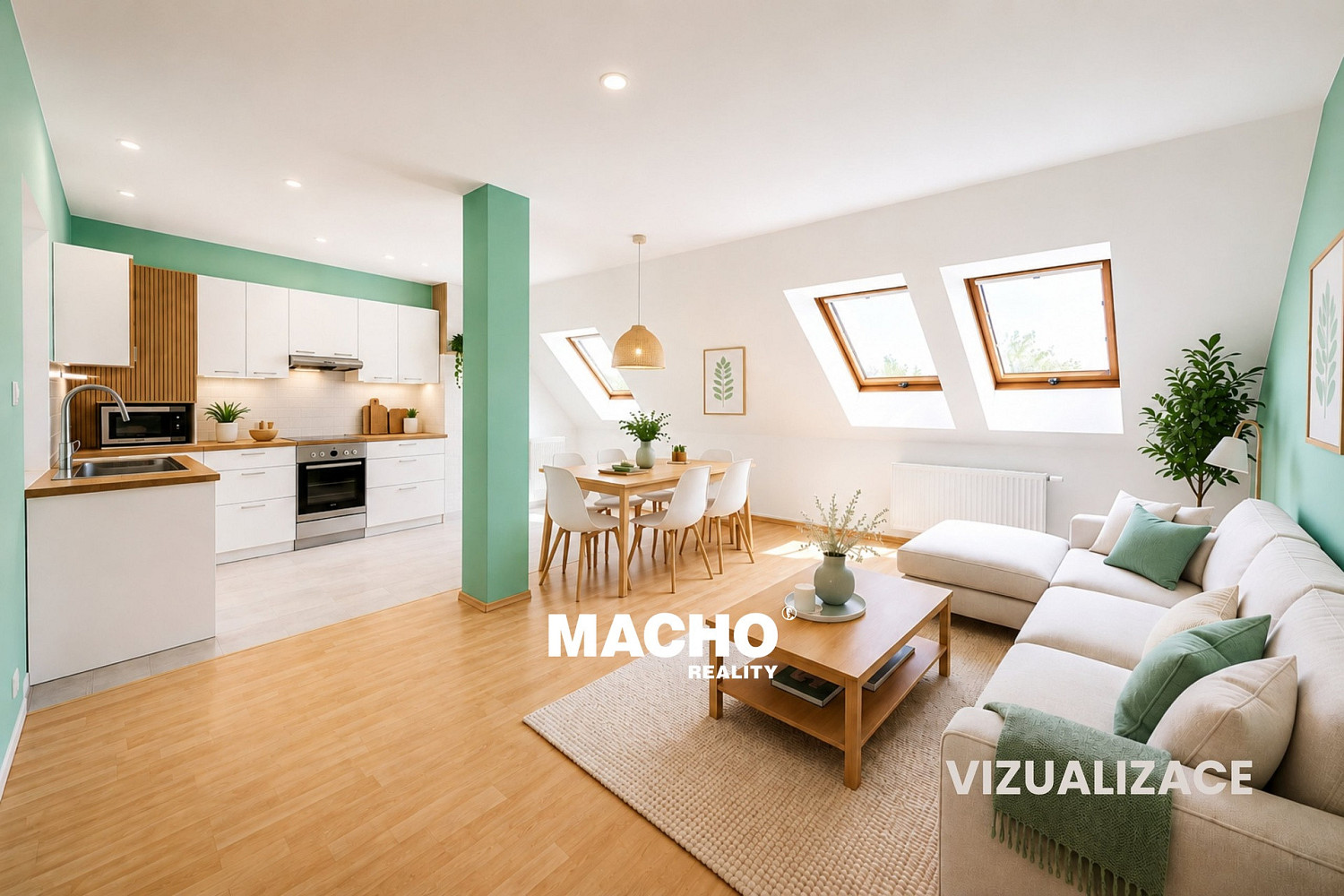 Prodej bytu 2+kk 55 m²