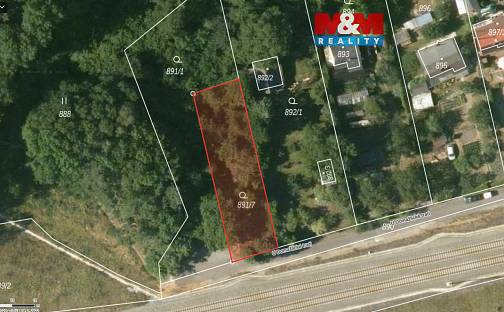 Prodej stavebního pozemku 604 m², Plzeň - Skvrňany