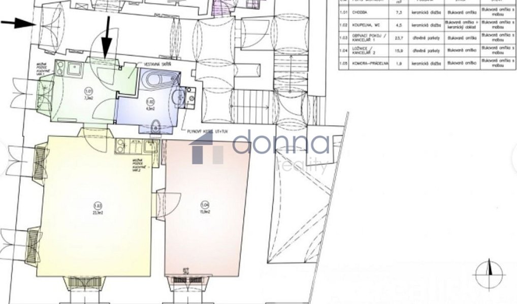 Pronájem kanceláře 54 m², Praha – náhled fotky 3