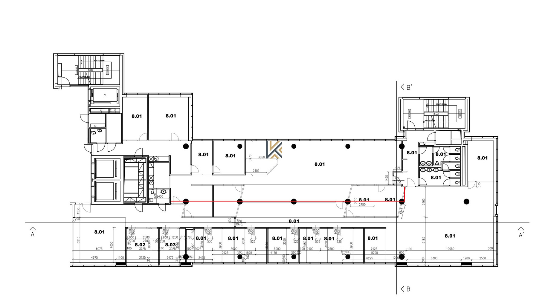 Pronájem kanceláře 350 m² — photo 4