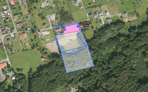 Prodej stavebního pozemku 12 199 m², Doubrava, okres Karviná