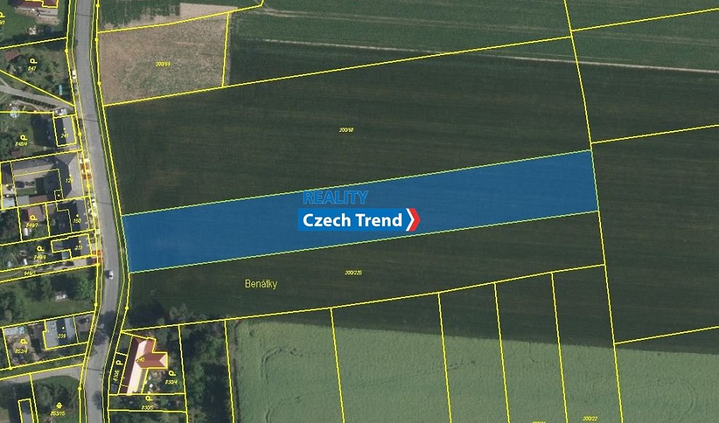 Prodej stavebního pozemku 920 m², Štěpánov – fotka 1 z 3