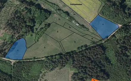 Prodej zahrady 886 m², Syřenov, okres Semily