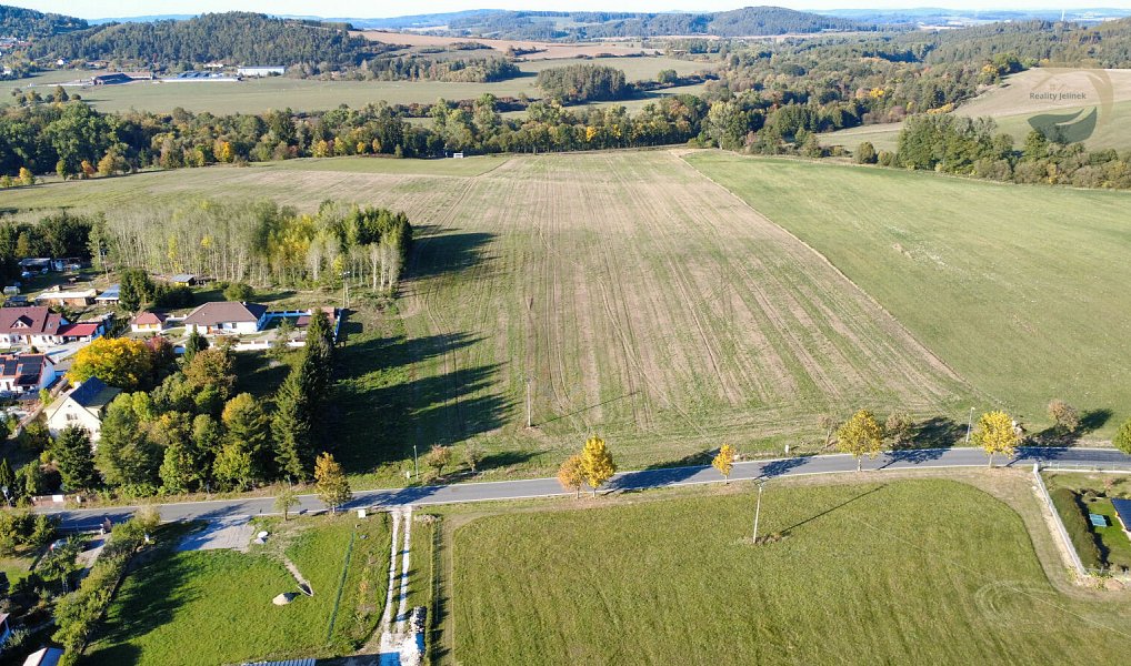 Prodej stavebního pozemku 1 393 m², Žichovice – náhled fotky 5