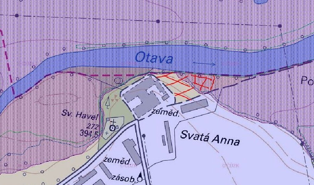Prodej pole 7 221 m², Čejetice – náhled fotky 7