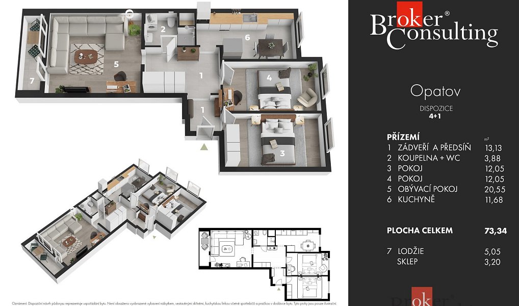 Prodej bytu 3+1 73 m², Praha – náhled fotky 11