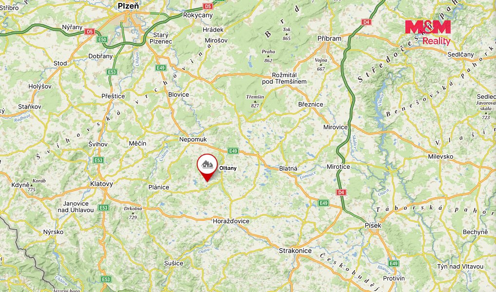 Prodej stavebního pozemku 11 235 m², Olšany – náhled fotky 8