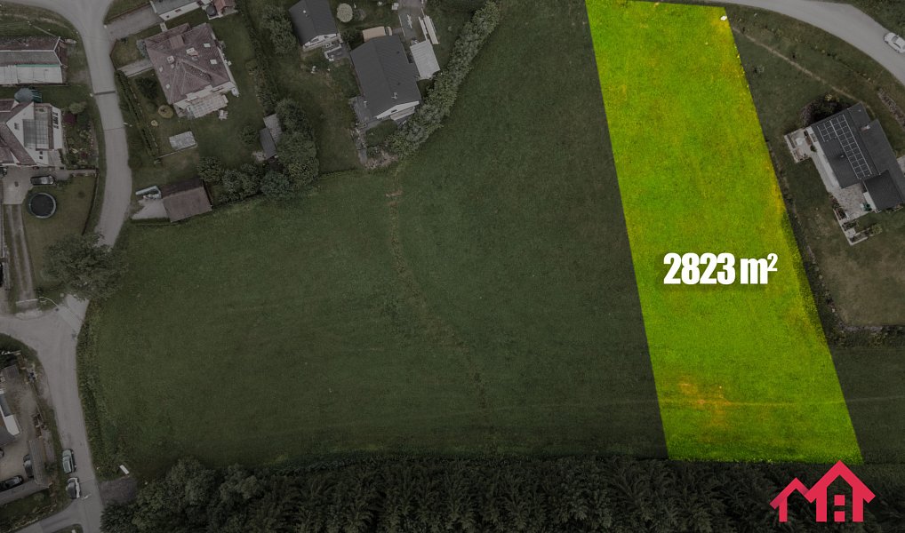 Prodej stavebního pozemku 2 823 m², Písečná – náhled fotky 3