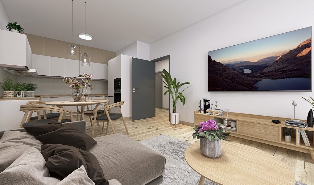 Prodej bytu 2+kk, 53 m², Jičín, Lázně Bělohrad