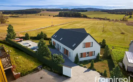 Prodej stavebního pozemku 1 696 m², Frymburk - Kovářov, okres Český Krumlov